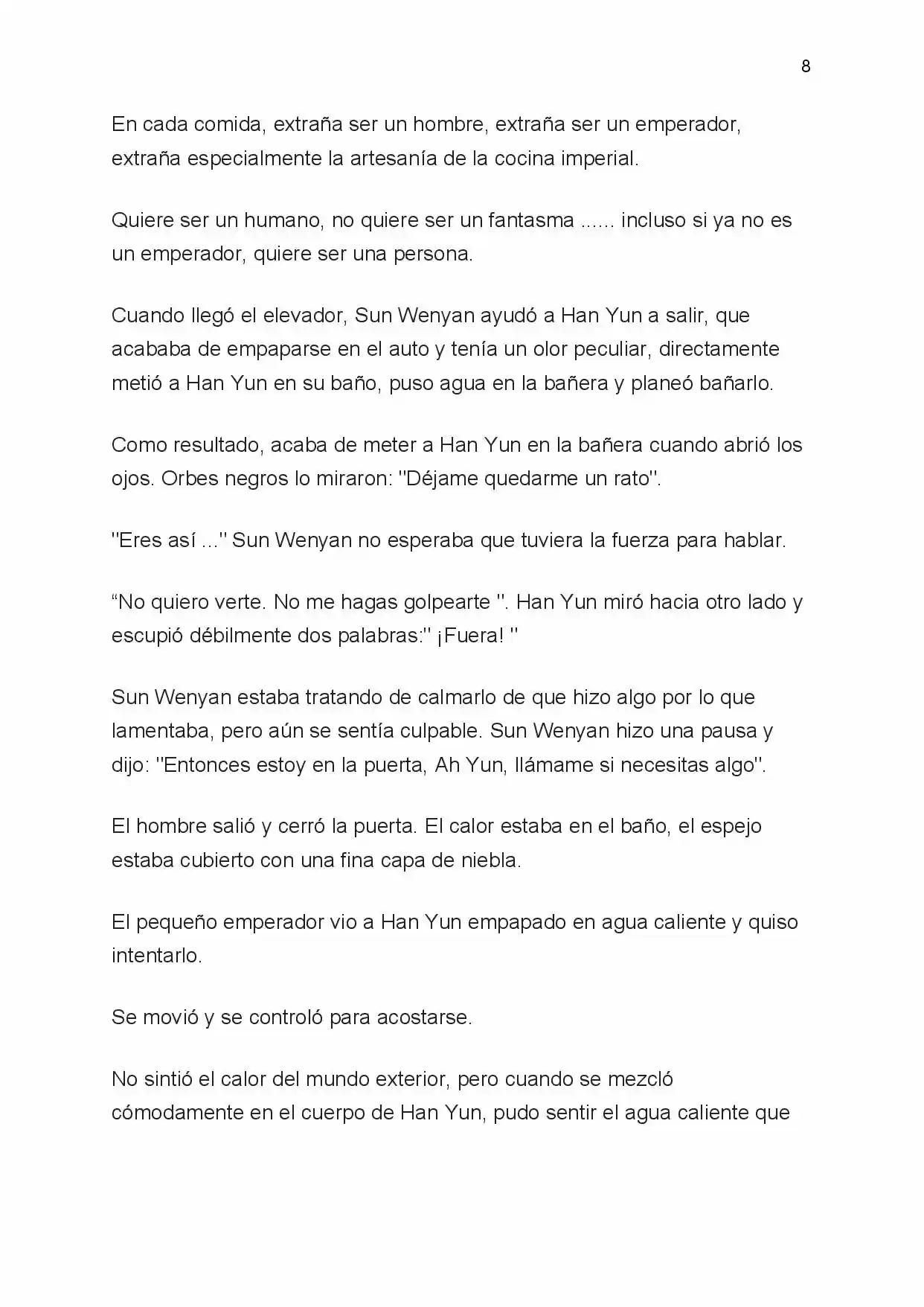 Spoiled (Novela) - Capítulo 1 - Página 8 - LectorTMOo