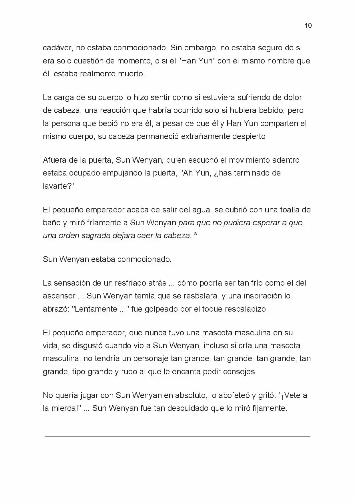 Spoiled (Novela) - Capítulo 1 - Página 10 - LectorTMOo