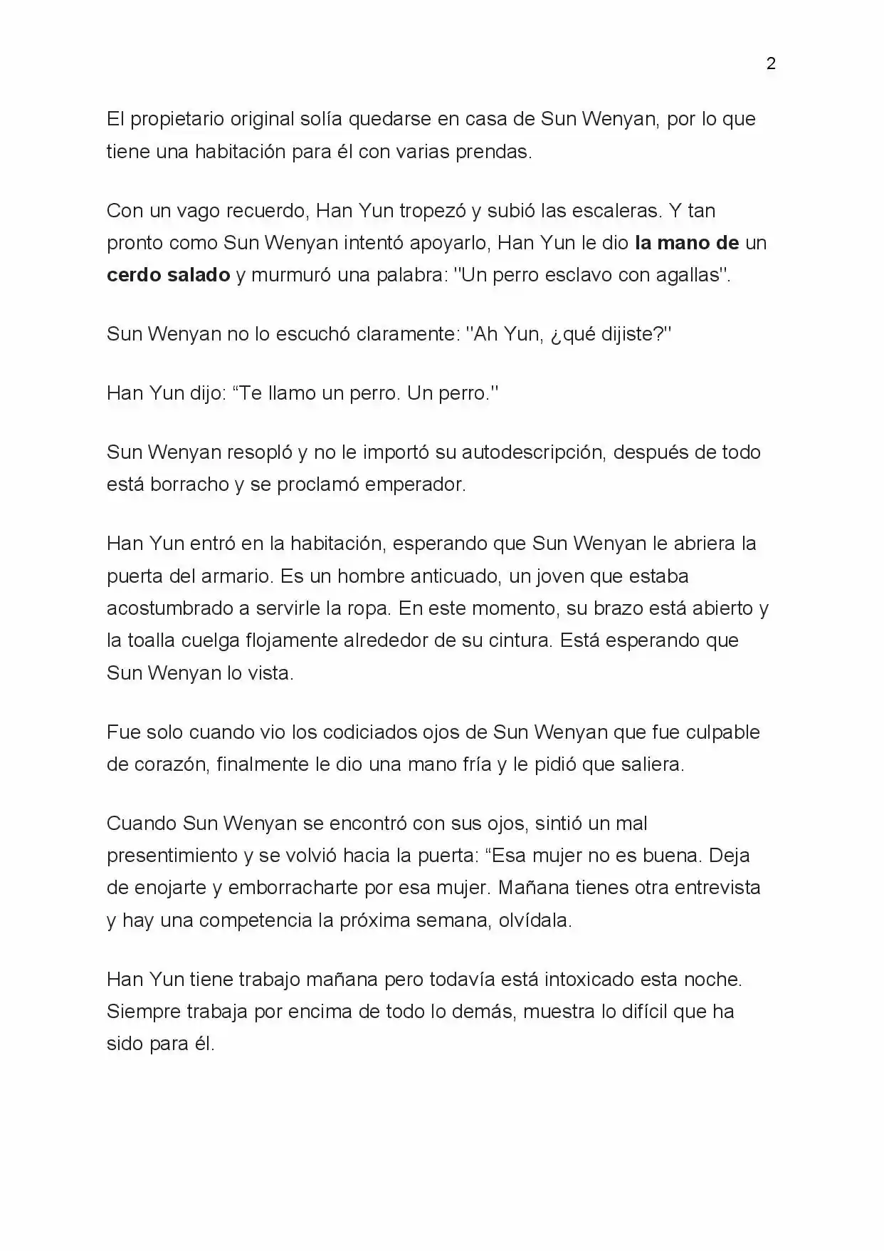Spoiled (Novela) - Capítulo 2 - Página 2 - LectorTMOo
