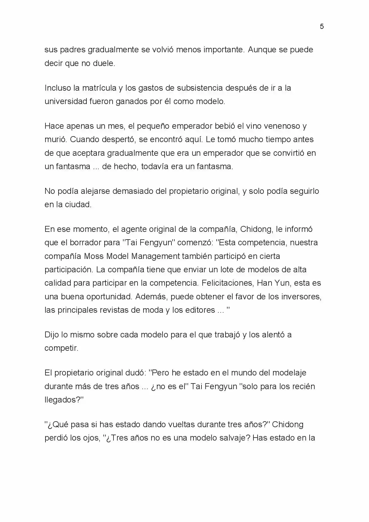 Spoiled (Novela) - Capítulo 2 - Página 5 - LectorTMOo