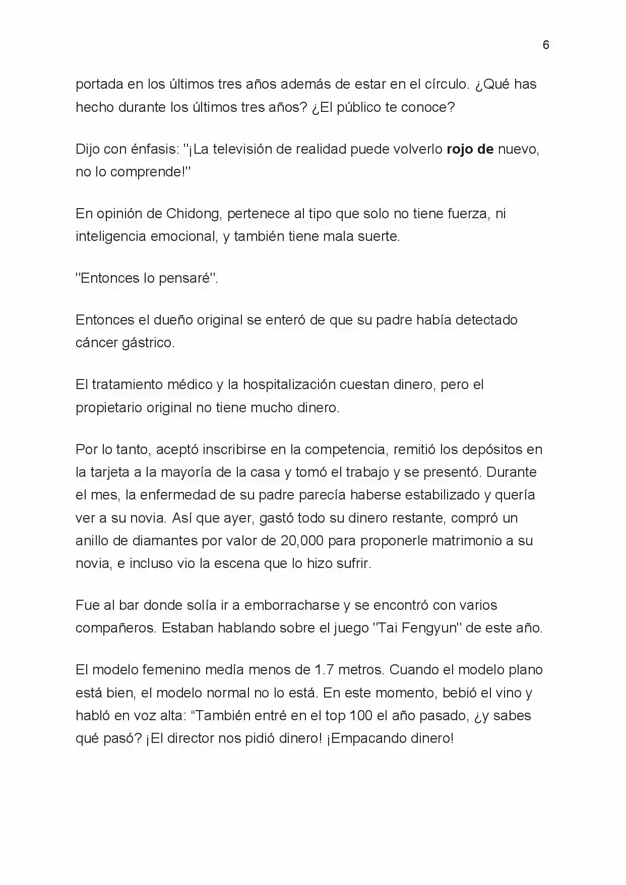Spoiled (Novela) - Capítulo 2 - Página 6 - LectorTMOo