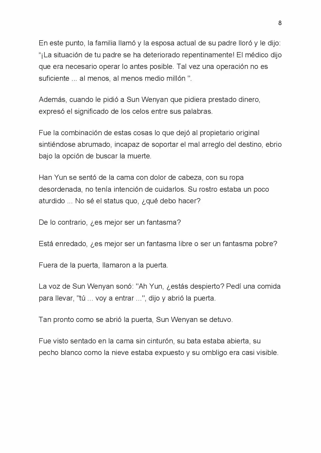 Spoiled (Novela) - Capítulo 2 - Página 8 - LectorTMOo