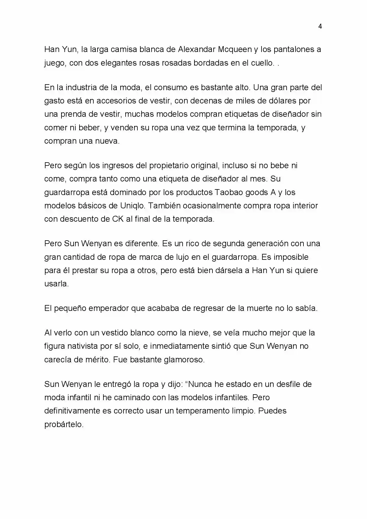 Spoiled (Novela) - Capítulo 3 - Página 4 - LectorTMOo