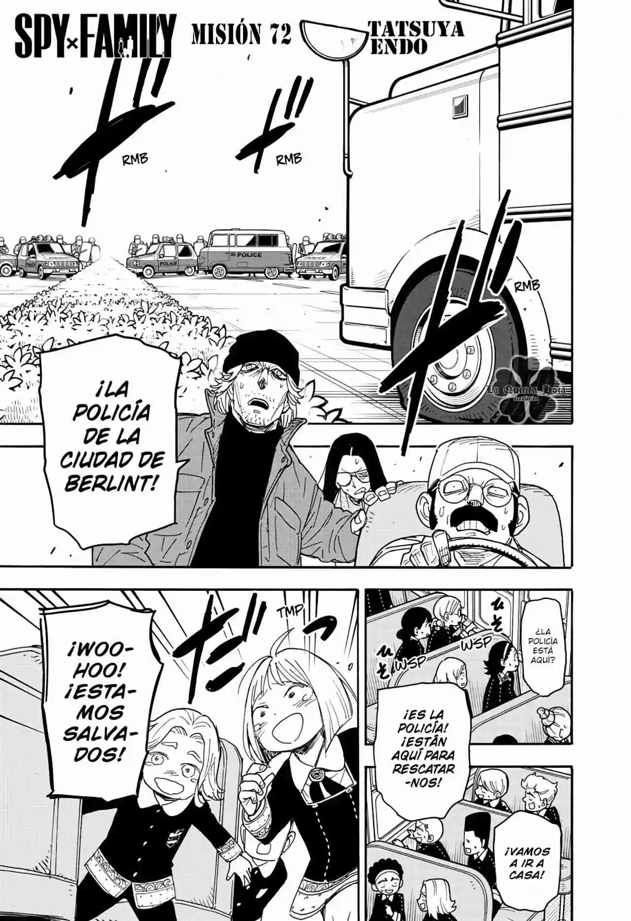 SPY×FAMILY capítulo 72 página 4