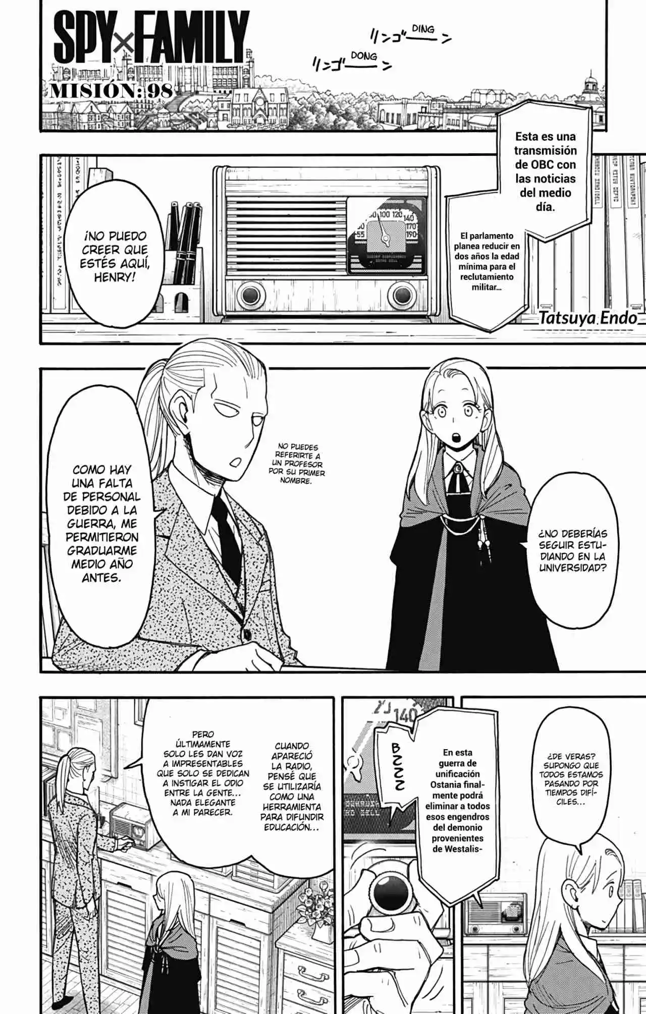 SPY×FAMILY capítulo 98 página 4