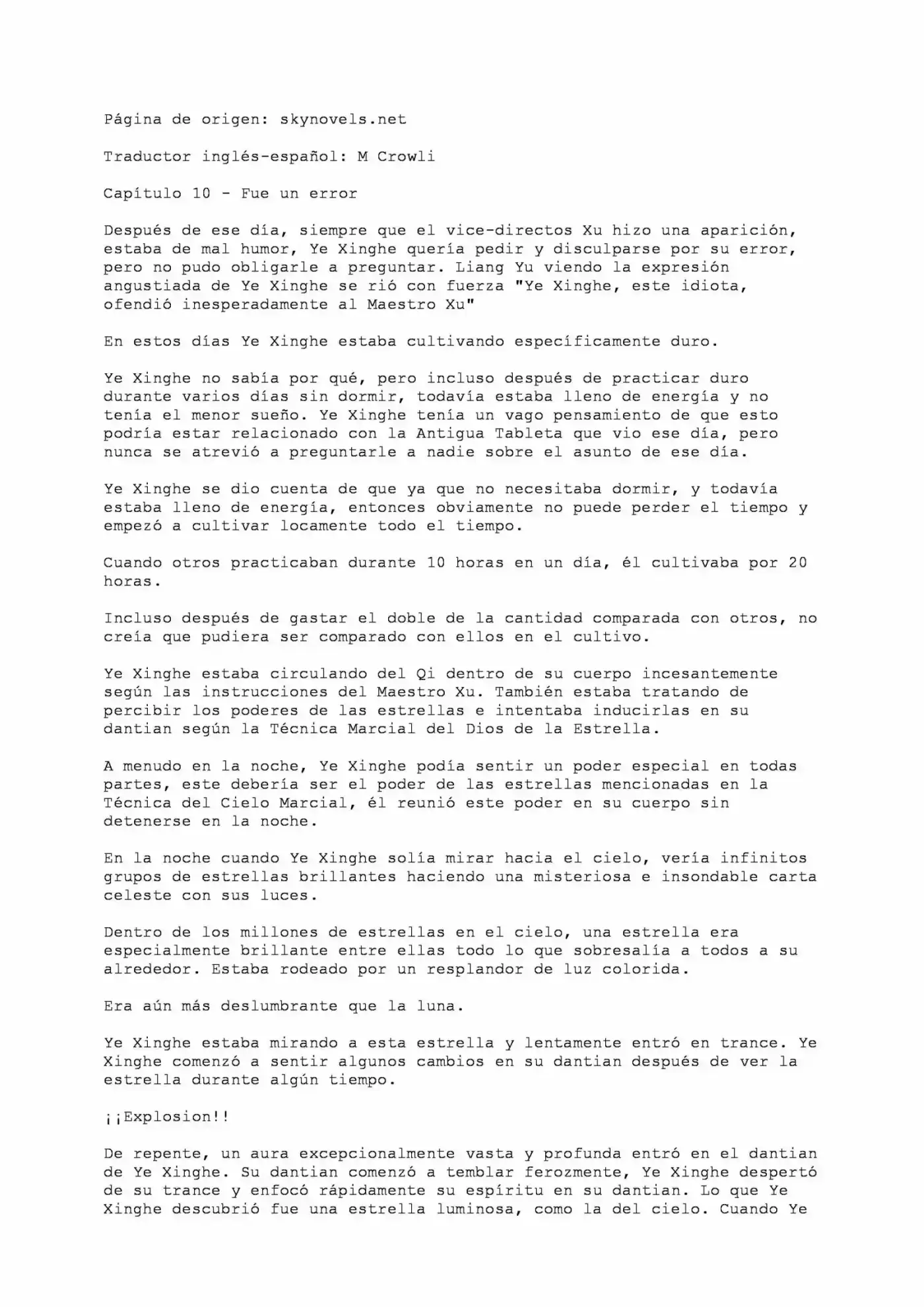 Star Martial God Technique (Novela) - Capítulo 10 - Página 1 - LectorTMOo