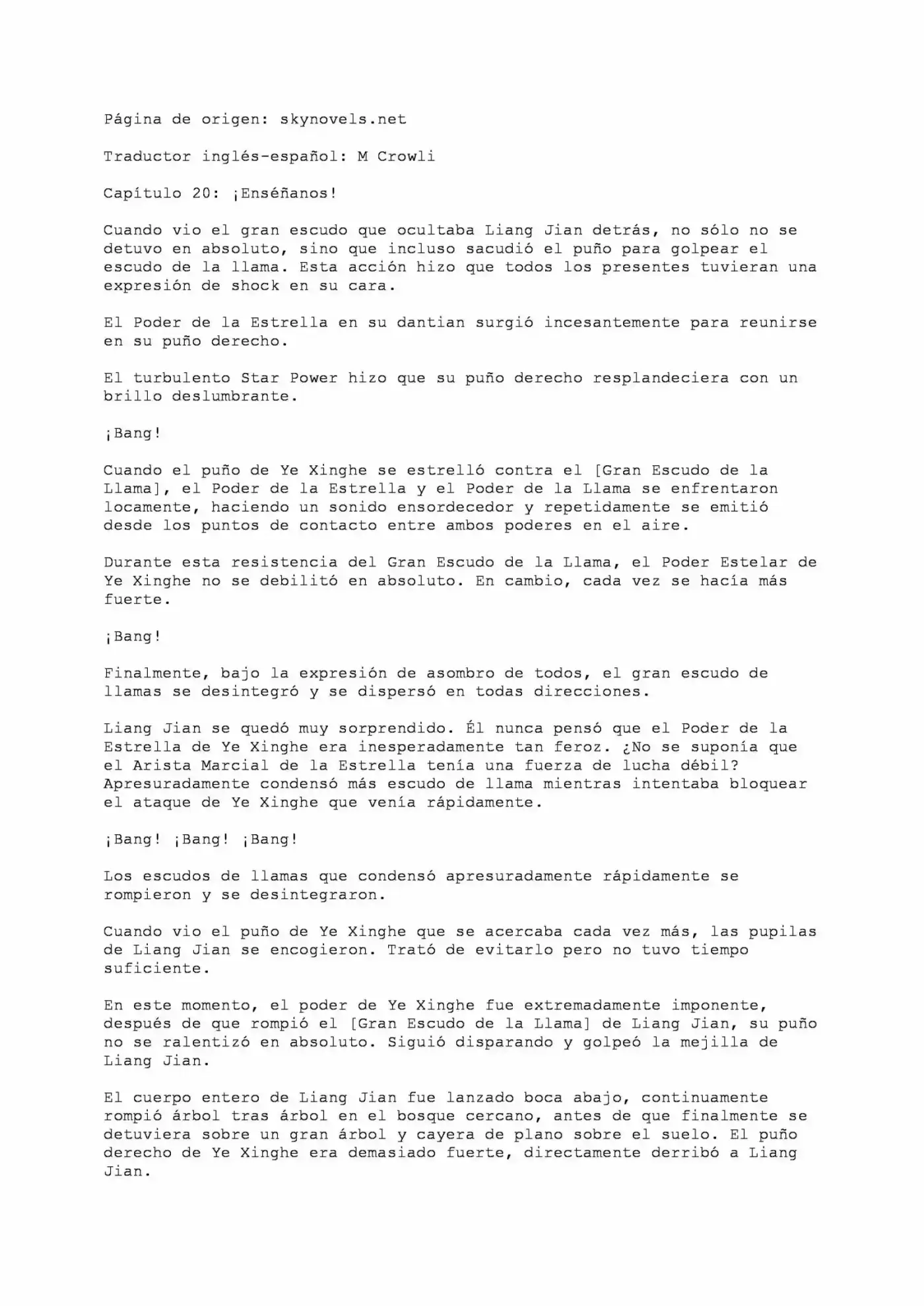 Star Martial God Technique (Novela) - Capítulo 20 - Página 1 - LectorTMOo