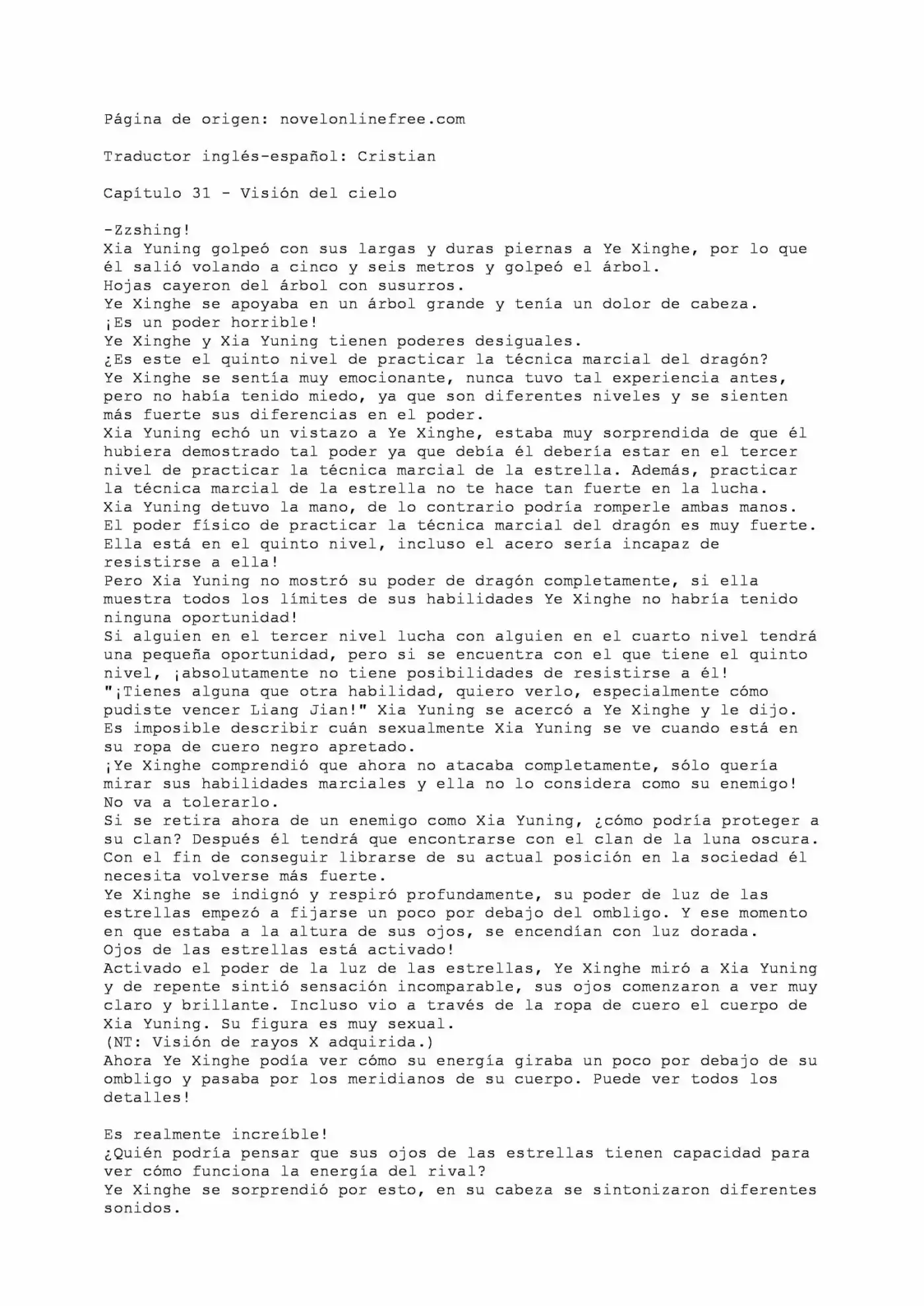 Star Martial God Technique (Novela) - Capítulo 31 - Página 1 - LectorTMOo