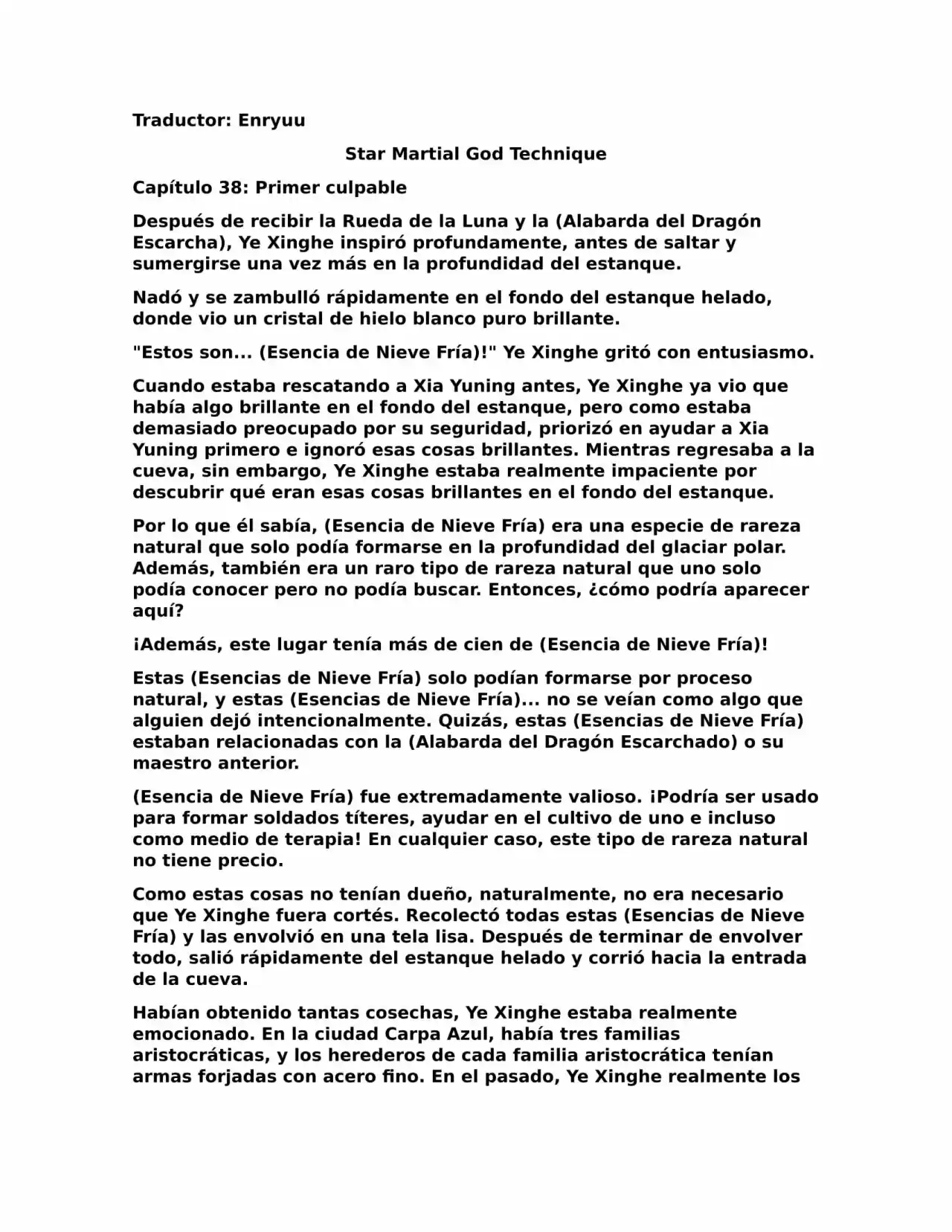 Star Martial God Technique (Novela) - Capítulo 38 - Página 1 - LectorTMOo