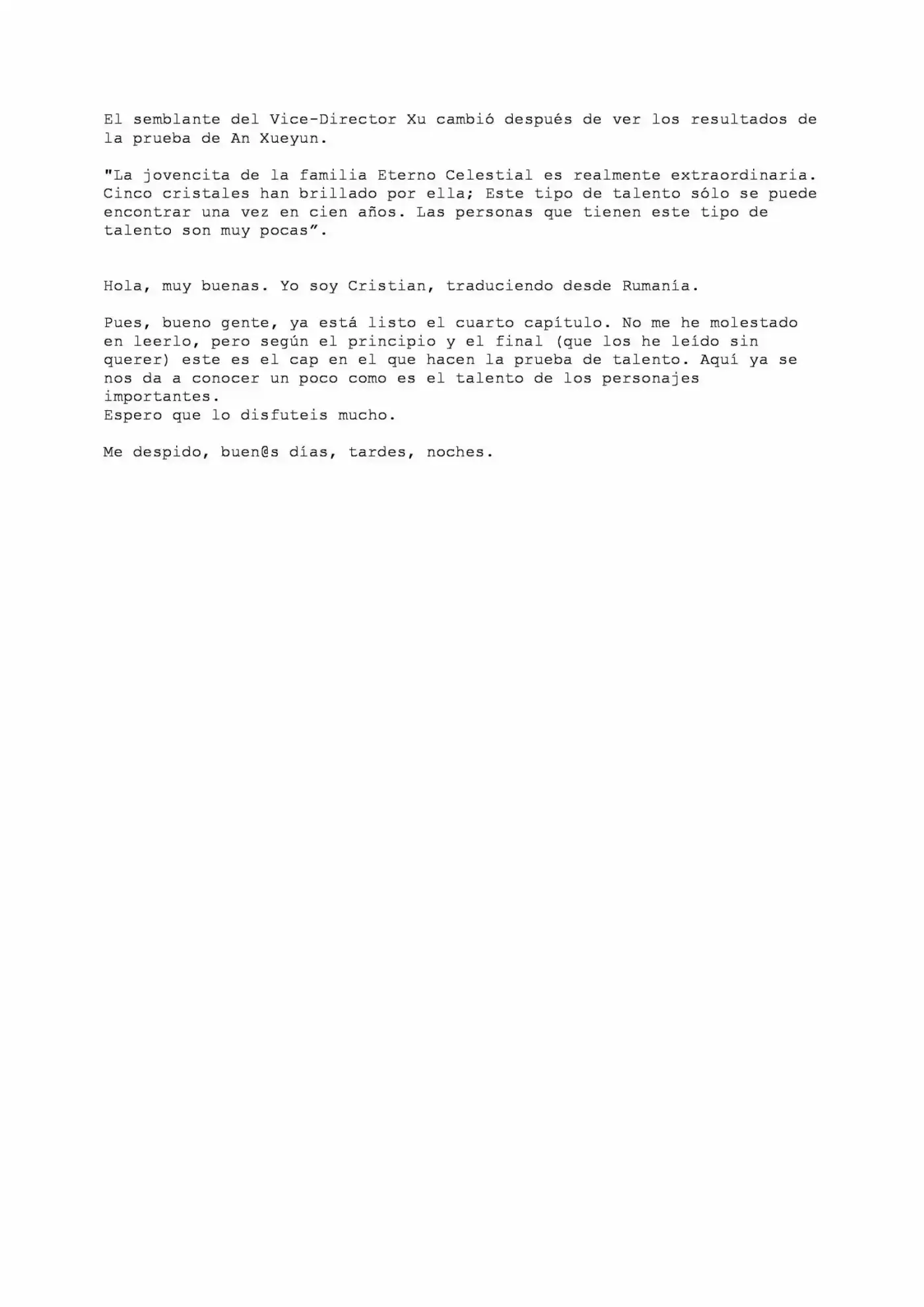 Star Martial God Technique (Novela) - Capítulo 4 - Página 4 - LectorTMOo