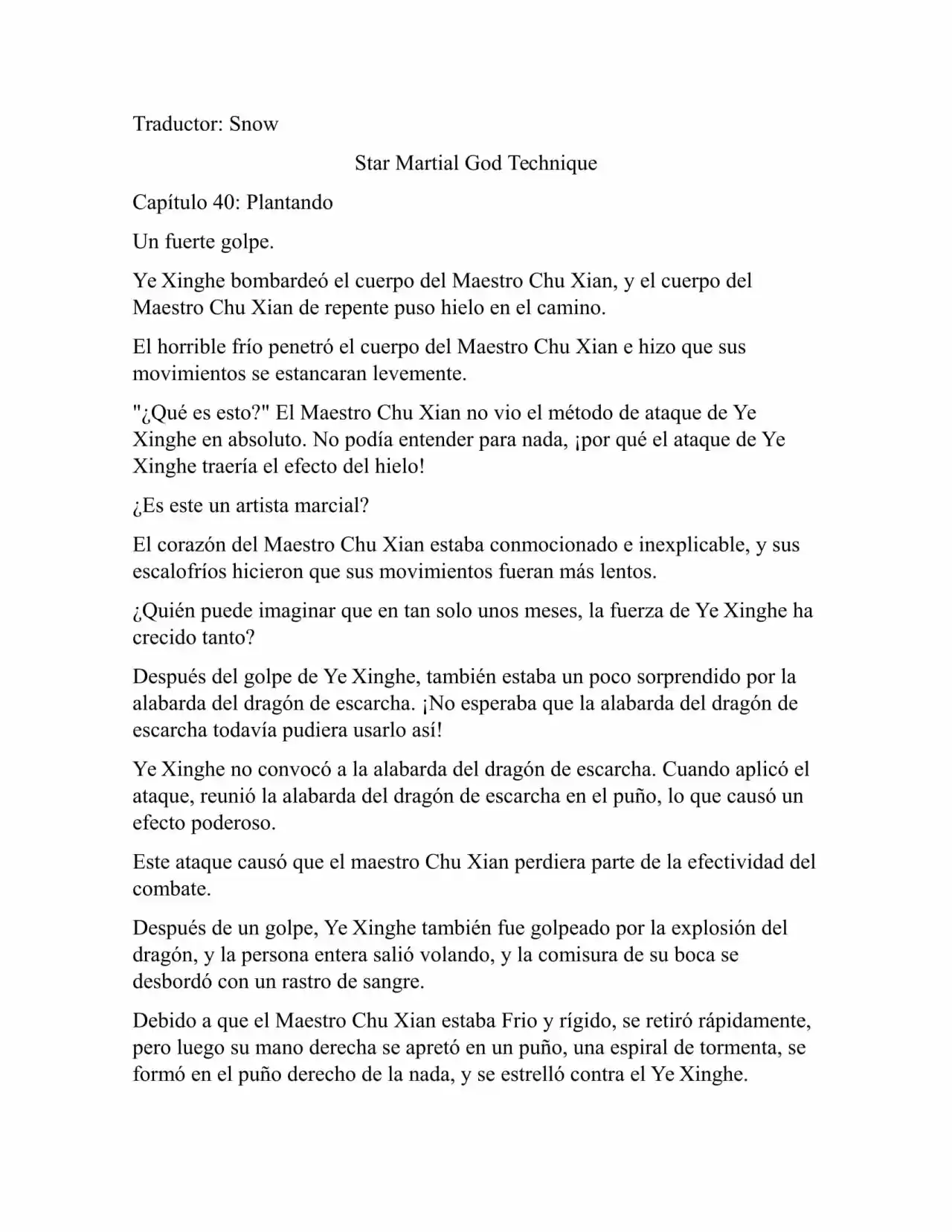 Star Martial God Technique (Novela) - Capítulo 40 - Página 1 - LectorTMOo