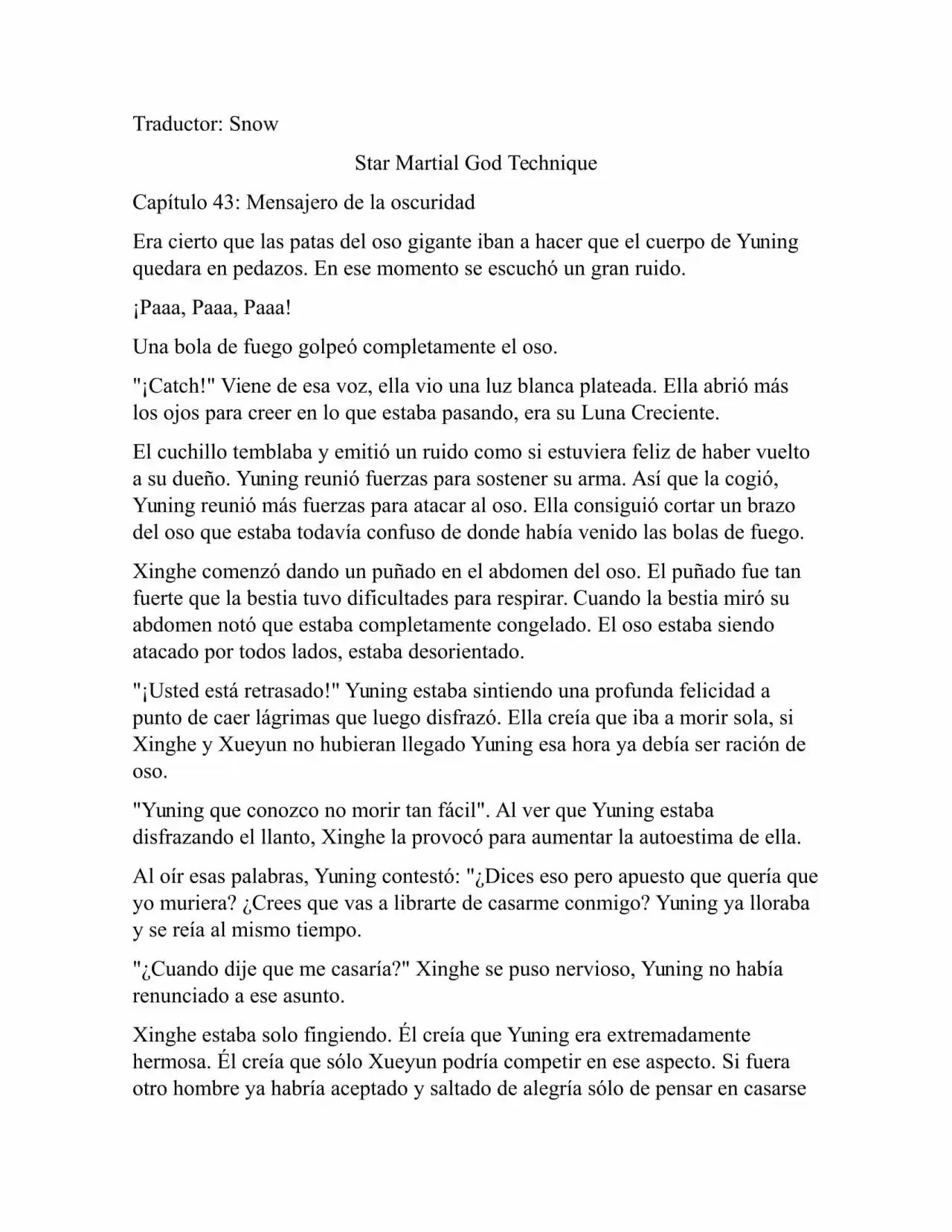 Star Martial God Technique (Novela) - Capítulo 43 - Página 1 - LectorTMOo
