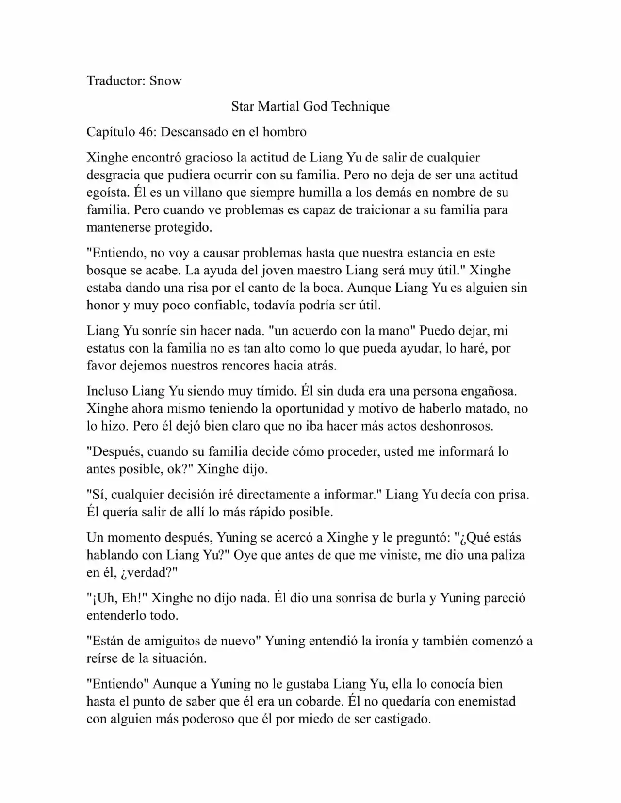 Star Martial God Technique (Novela) - Capítulo 46 - Página 1 - LectorTMOo