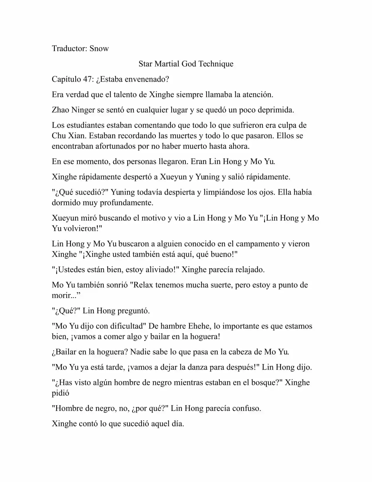 Star Martial God Technique (Novela) - Capítulo 47 - Página 1 - LectorTMOo