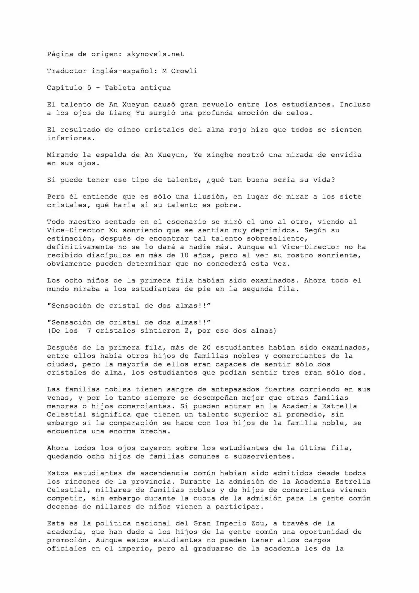 Star Martial God Technique (Novela) - Capítulo 5 - Página 1 - LectorTMOo