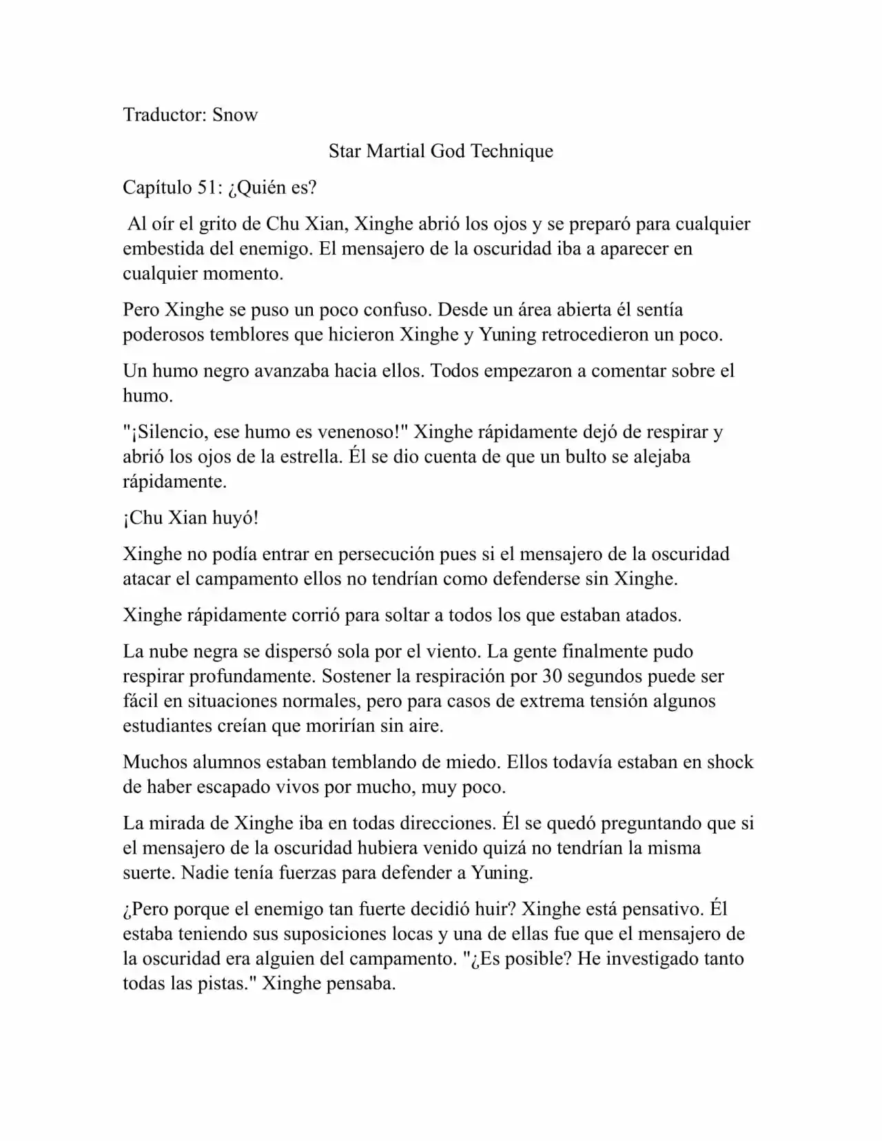 Star Martial God Technique (Novela) - Capítulo 51 - Página 1 - LectorTMOo