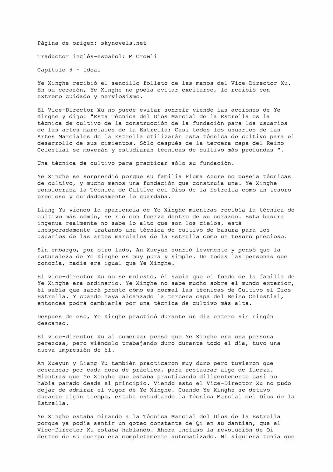 Star Martial God Technique (Novela) - Capítulo 9 - Página 1 - LectorTMOo