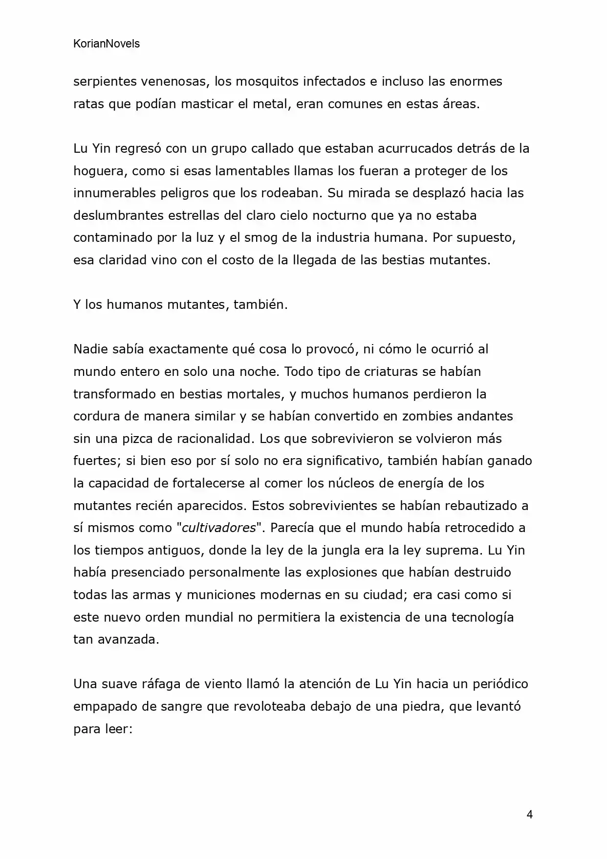 Star Odyssey (Novela) - Capítulo 1 - Página 4 - LectorTMOo
