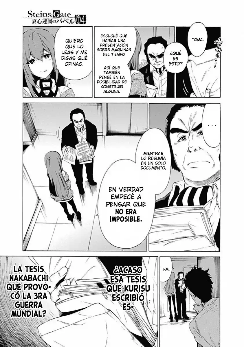 Steins;Gate Aishin Meizin No Babel - Capítulo 15 - Página 14 - LectorTMOo