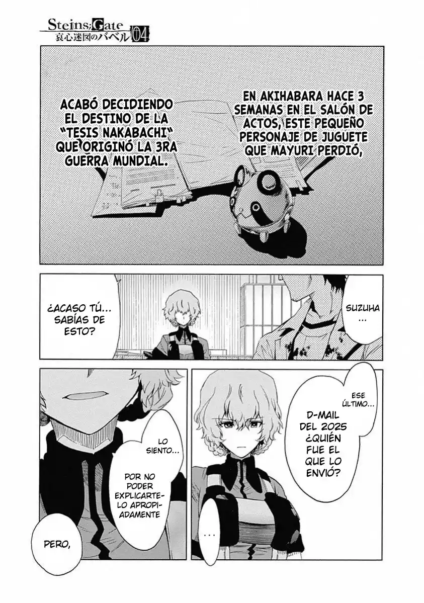 Steins;Gate Aishin Meizin No Babel - Capítulo 16 - Página 32 - LectorTMOo