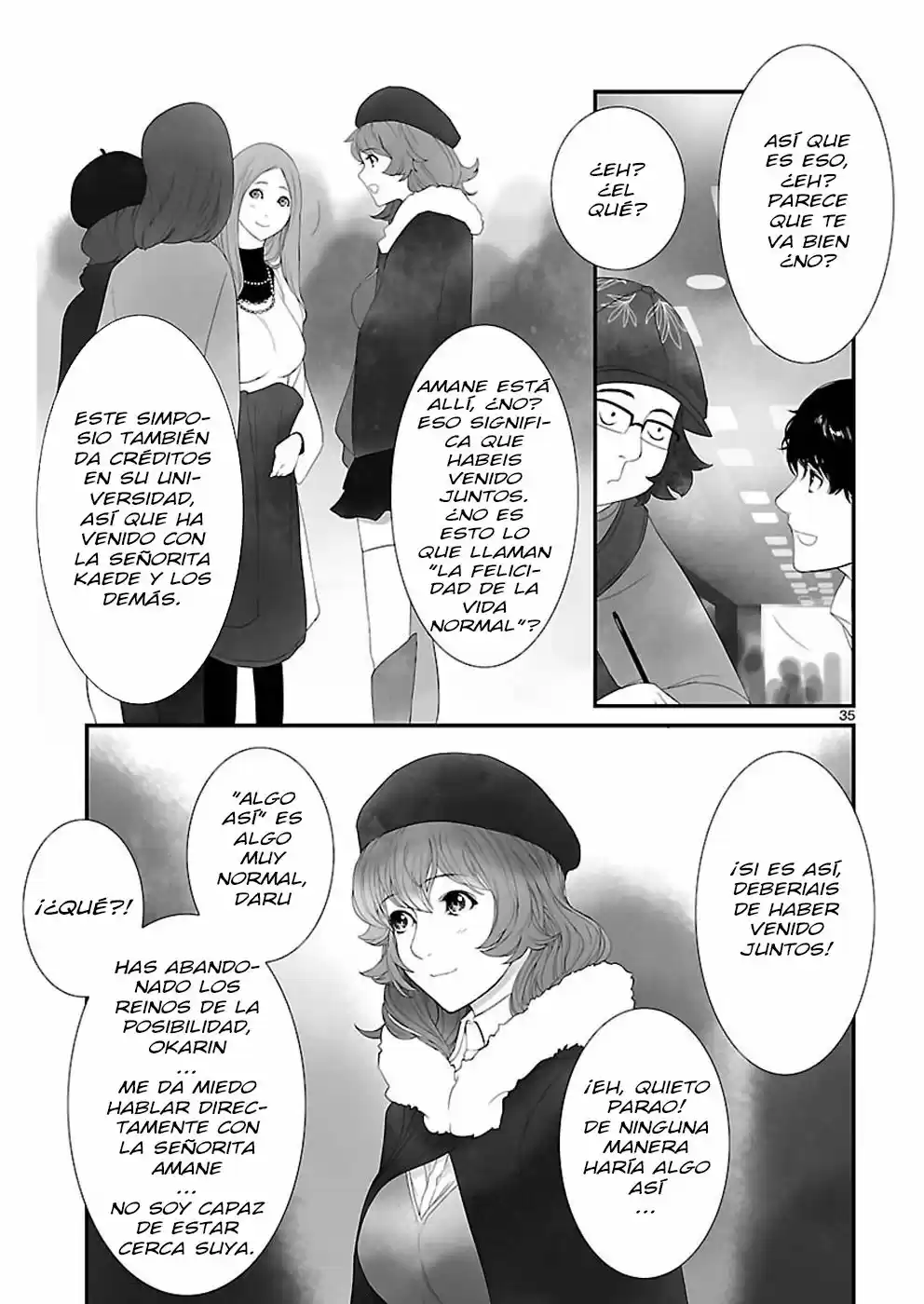 Steins;Gate - Heiji Kyokusen No Epigraph - Capítulo 3 - Página 35 - LectorTMOo