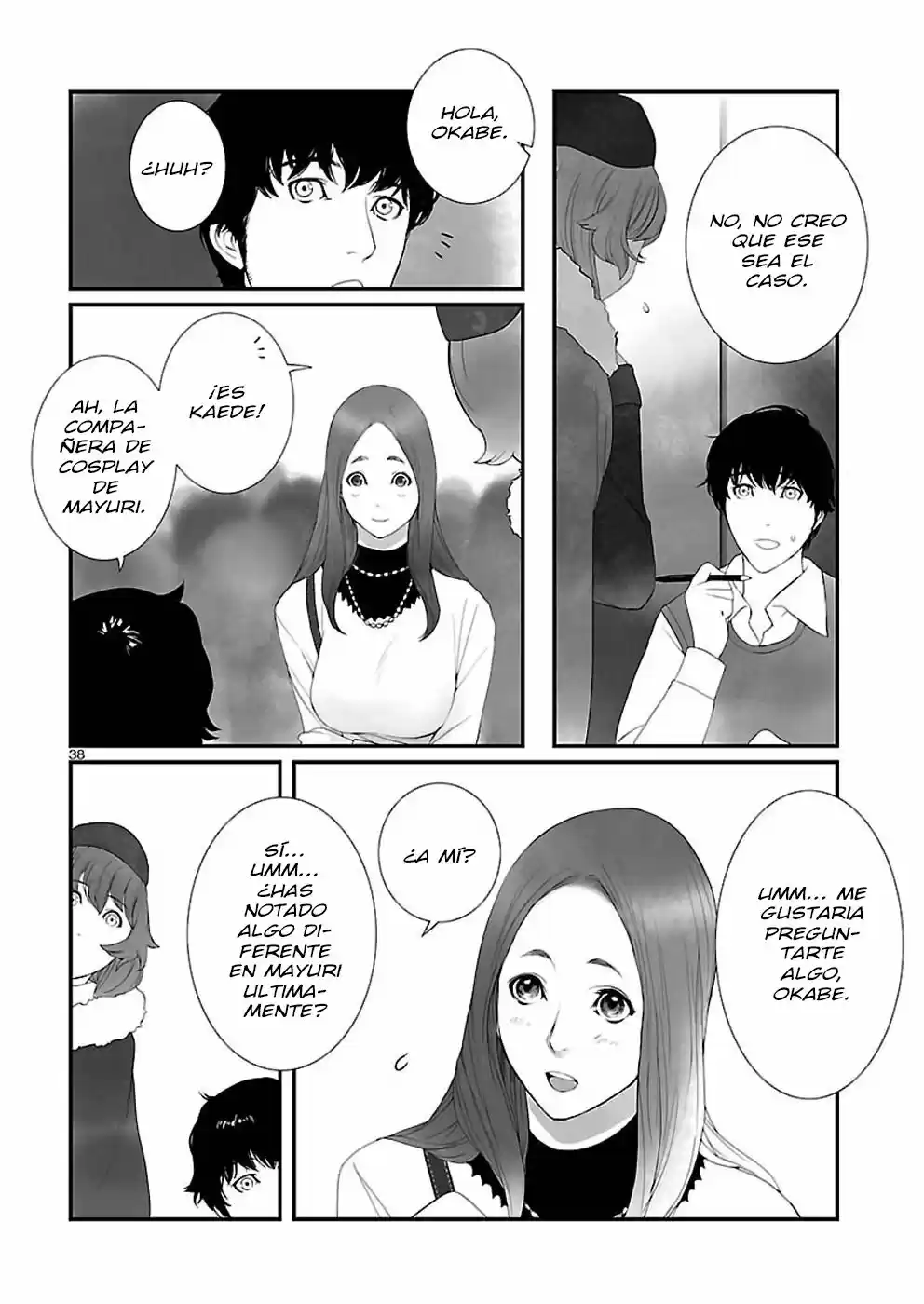 Steins;Gate - Heiji Kyokusen No Epigraph - Capítulo 3 - Página 38 - LectorTMOo