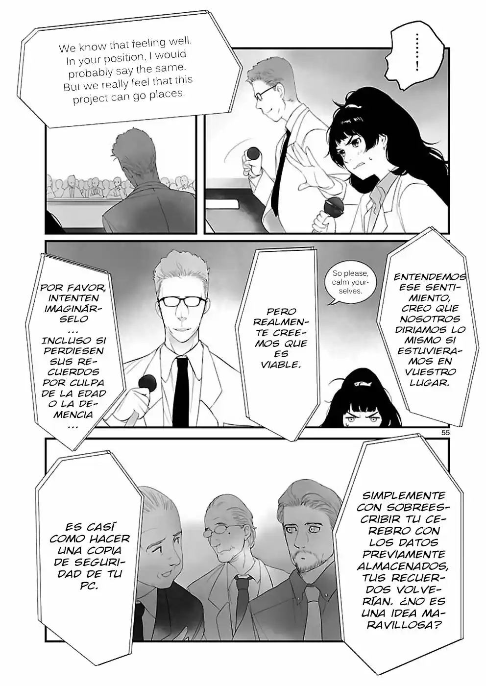 Steins;Gate - Heiji Kyokusen No Epigraph - Capítulo 3 - Página 55 - LectorTMOo