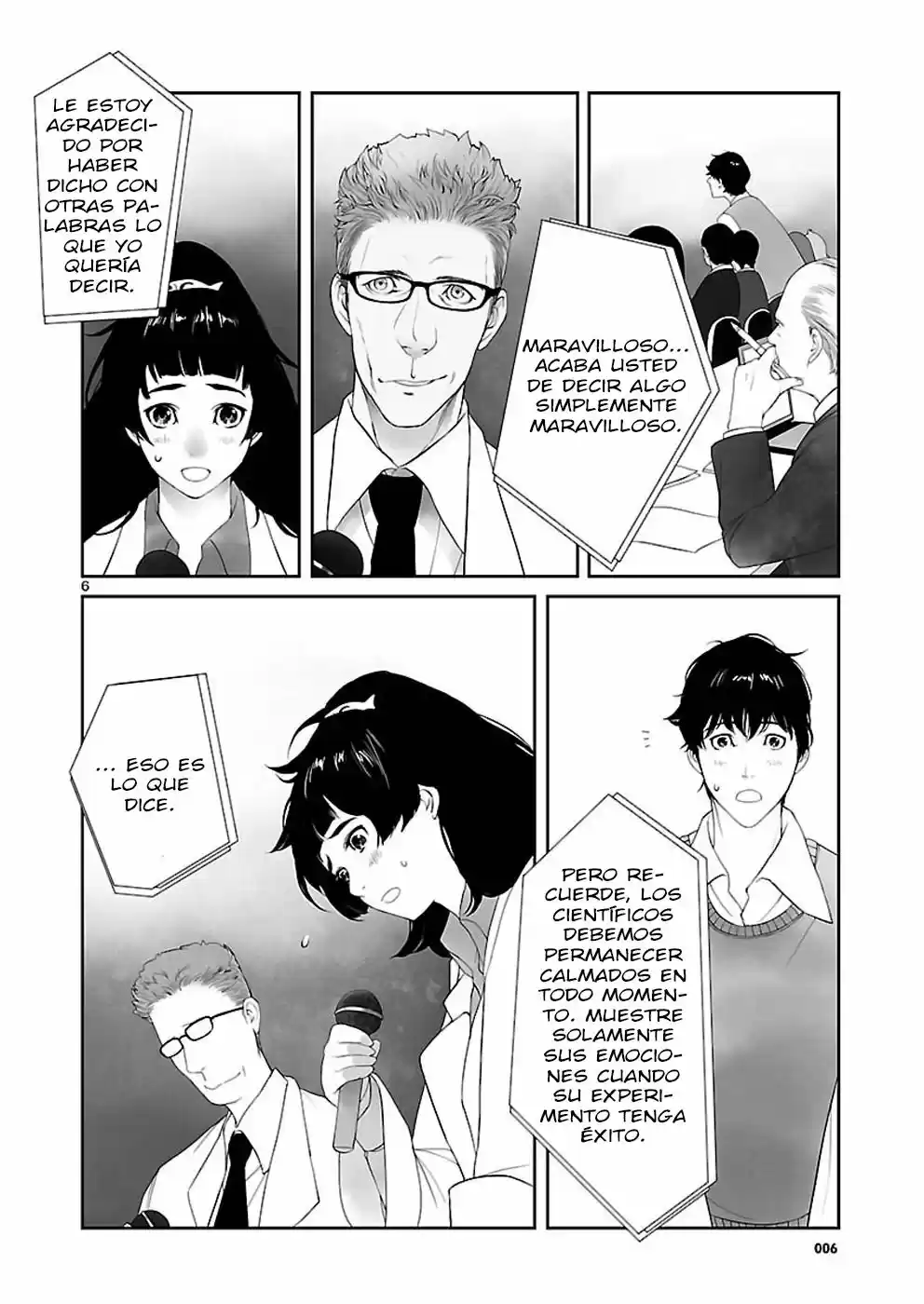 Steins;Gate - Heiji Kyokusen No Epigraph - Capítulo 4 - Página 6 - LectorTMOo