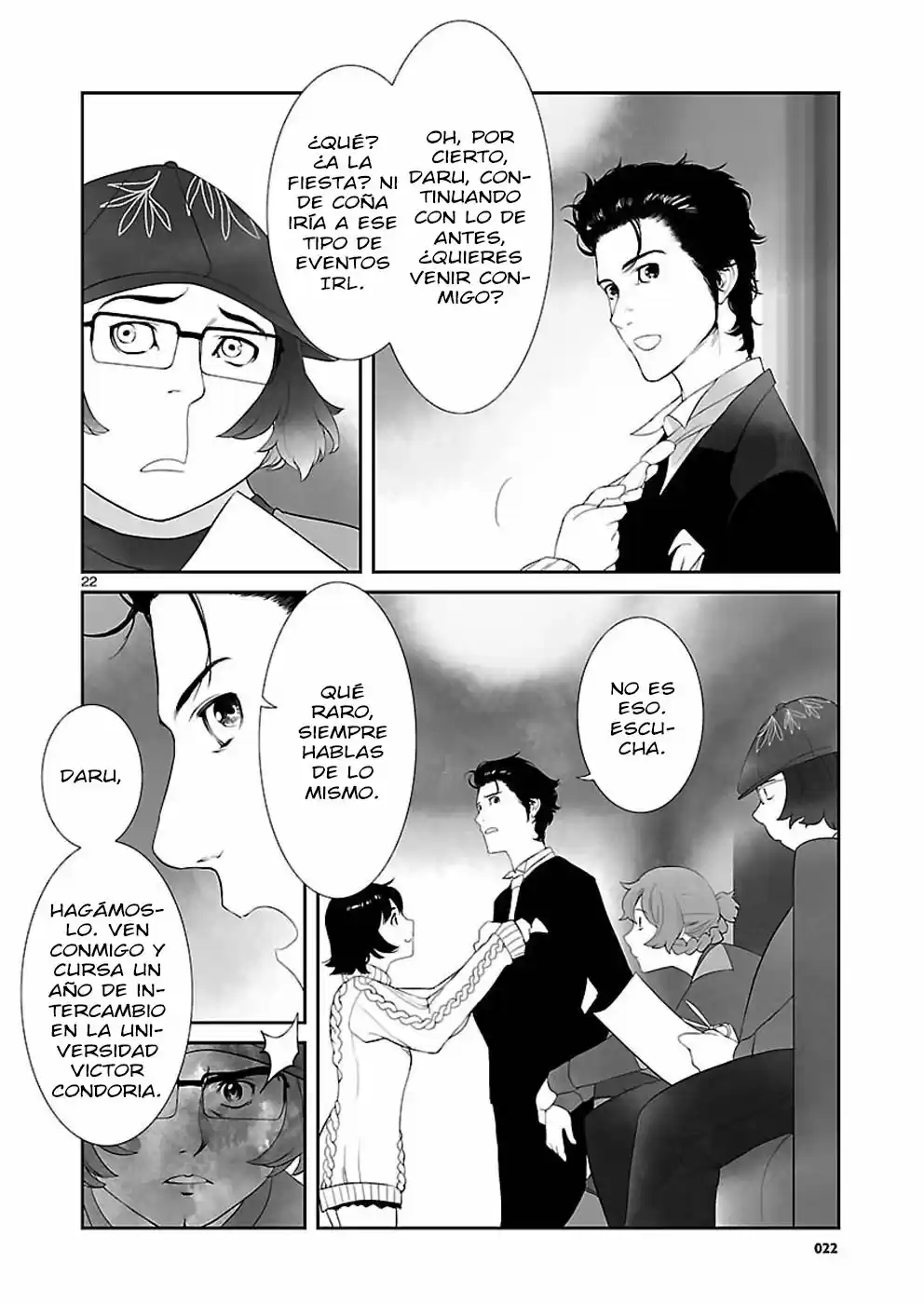 Steins;Gate - Heiji Kyokusen No Epigraph - Capítulo 4 - Página 22 - LectorTMOo