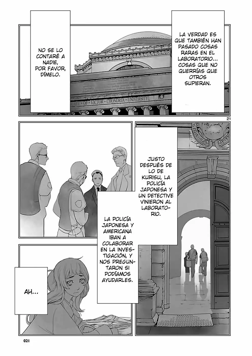 Steins;Gate - Heiji Kyokusen No Epigraph - Capítulo 5 - Página 21 - LectorTMOo