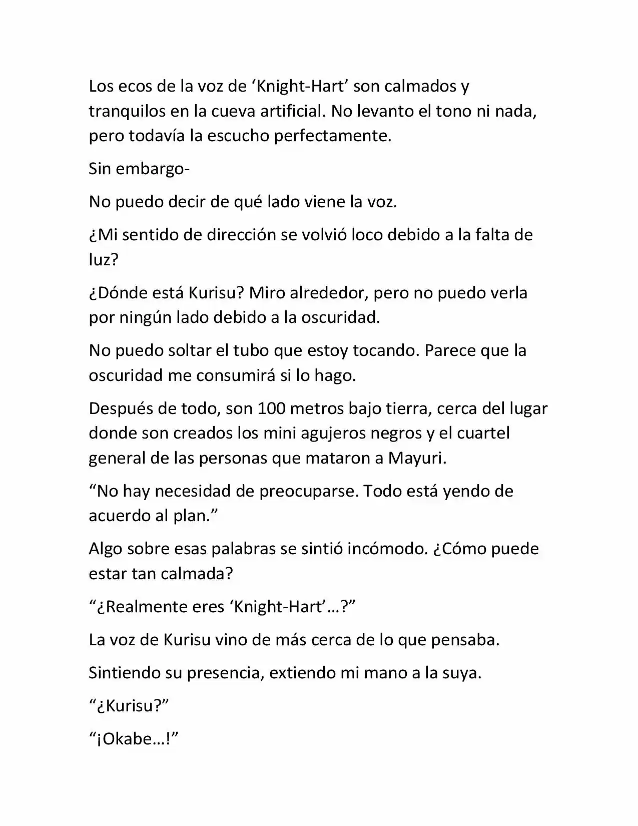 Steins;Gate - Youen No Valhalla (Novela) - Capítulo 1 - Página 57 - LectorTMOo