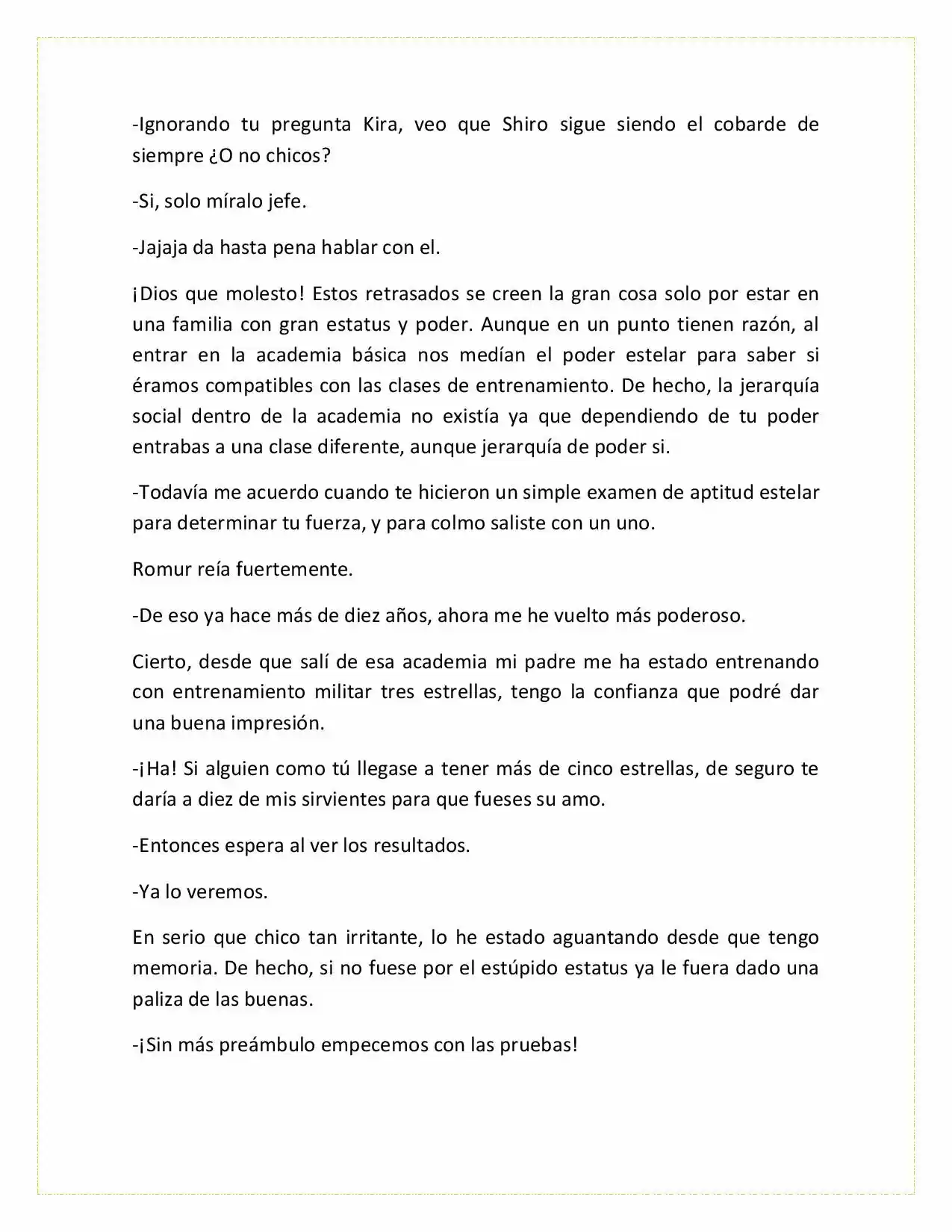 Stellar Power Machine (Novela) - Capítulo 1 - Página 4 - LectorTMOo