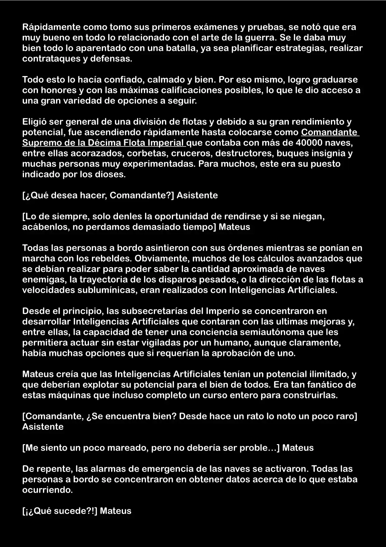 Stellar Shock (Novela) - Capítulo - Página 2 - LectorTMOo