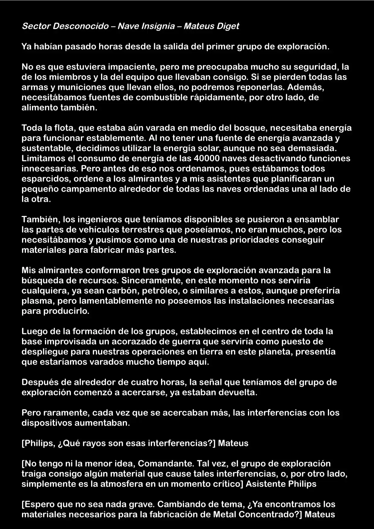Stellar Shock (Novela) - Capítulo 3 - Página 4 - LectorTMOo