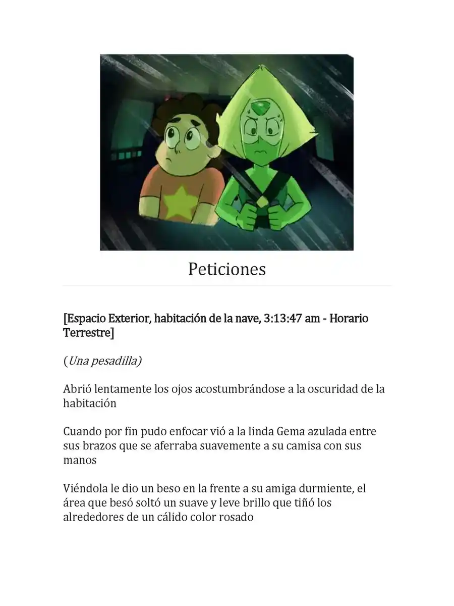 Steven Universe: Un Nuevo Comienzo (Novela) - Capítulo 10 - Página 1 - LectorTMOo
