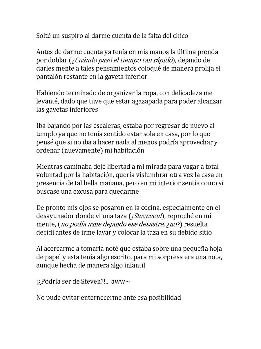 Steven Universe: Un Nuevo Comienzo (Novela) - Capítulo 11 - Página 3 - LectorTMOo