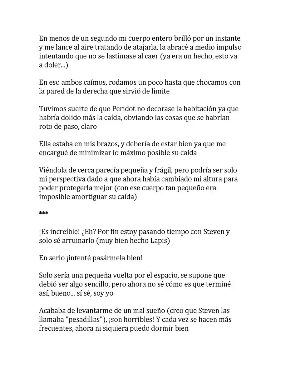 Steven Universe: Un Nuevo Comienzo (Novela) - Capítulo 12 - Página 9 - LectorTMOo