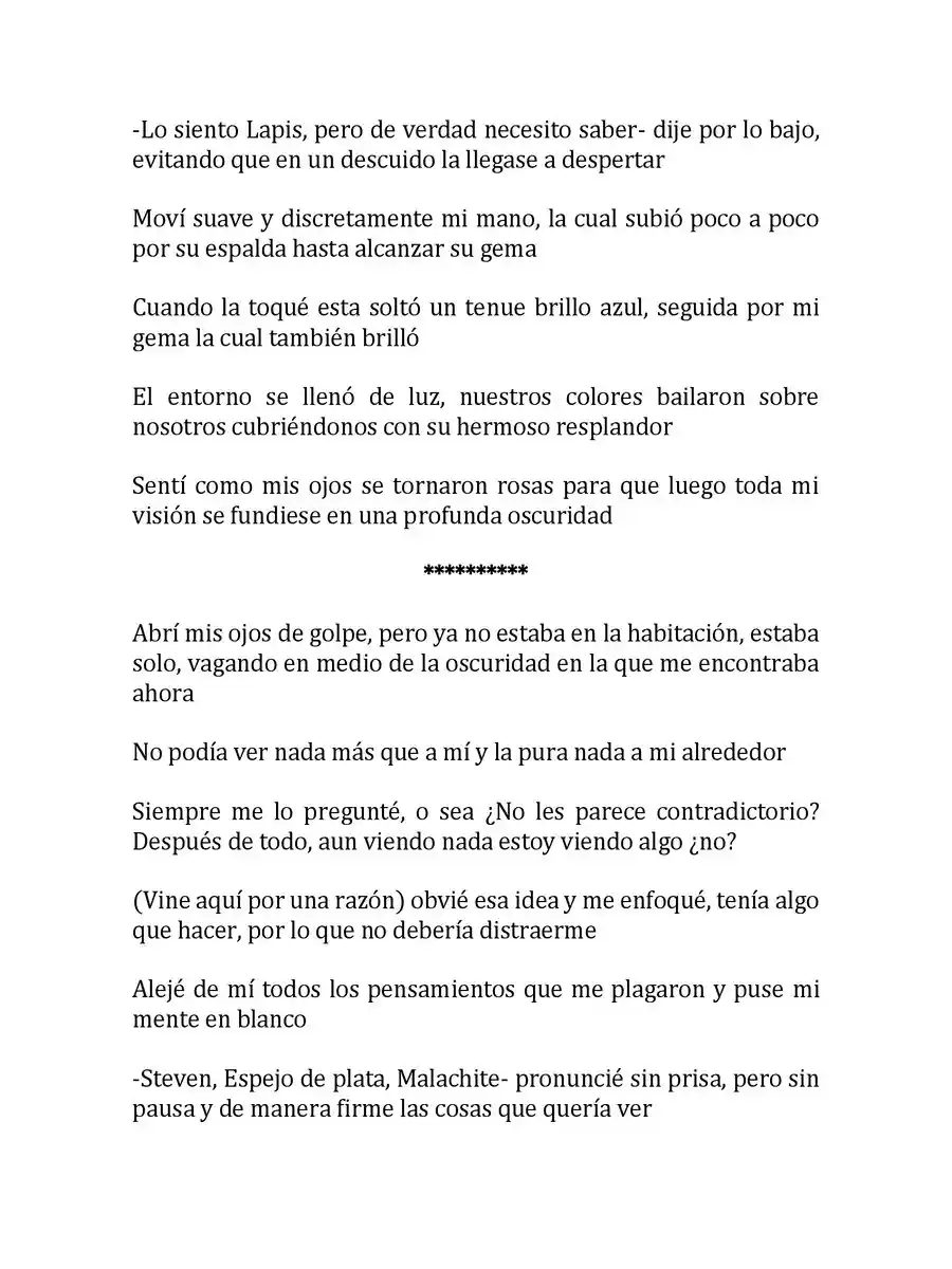 Steven Universe: Un Nuevo Comienzo (Novela) - Capítulo 13 - Página 9 - LectorTMOo