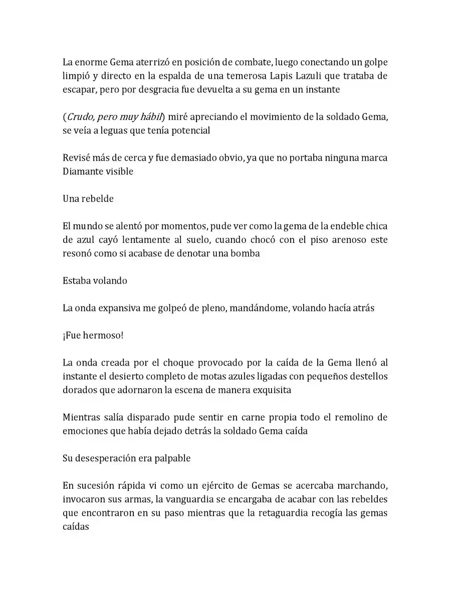 Steven Universe: Un Nuevo Comienzo (Novela) - Capítulo 14 - Página 6 - LectorTMOo