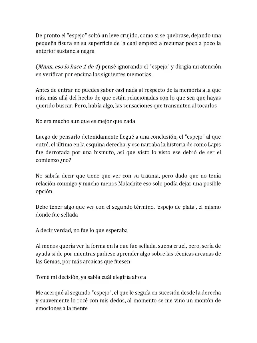 Steven Universe: Un Nuevo Comienzo (Novela) - Capítulo 14 - Página 8 - LectorTMOo