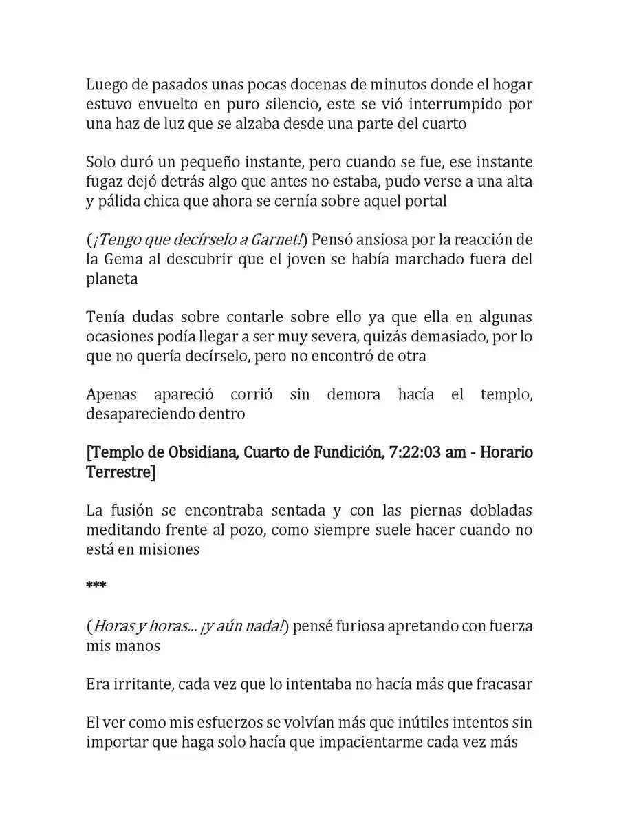 Steven Universe: Un Nuevo Comienzo (Novela) - Capítulo 15 - Página 3 - LectorTMOo