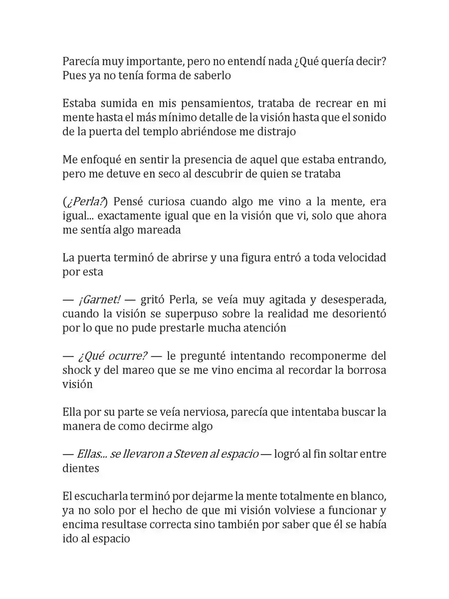 Steven Universe: Un Nuevo Comienzo (Novela) - Capítulo 15 - Página 7 - LectorTMOo