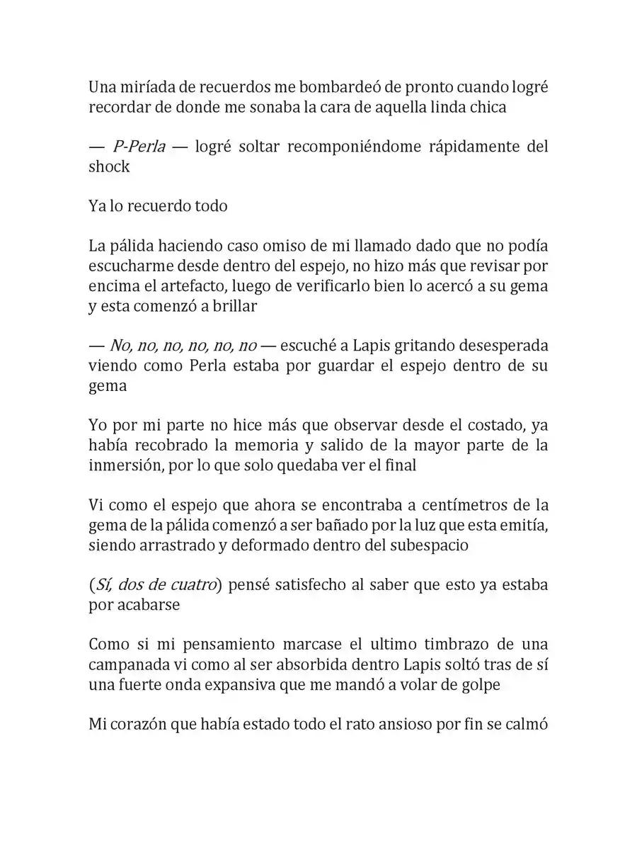 Steven Universe: Un Nuevo Comienzo (Novela) - Capítulo 15 - Página 18 - LectorTMOo
