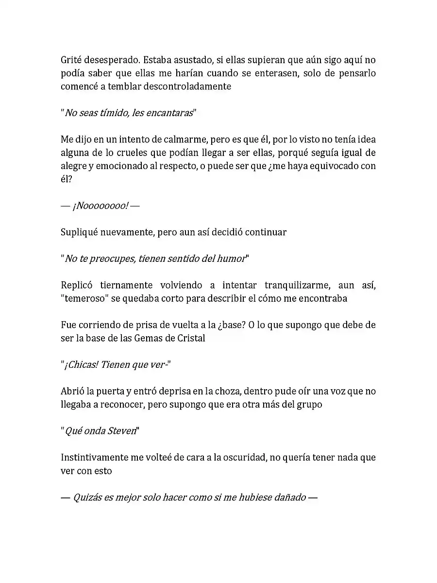 Steven Universe: Un Nuevo Comienzo (Novela) - Capítulo 17 - Página 10 - LectorTMOo