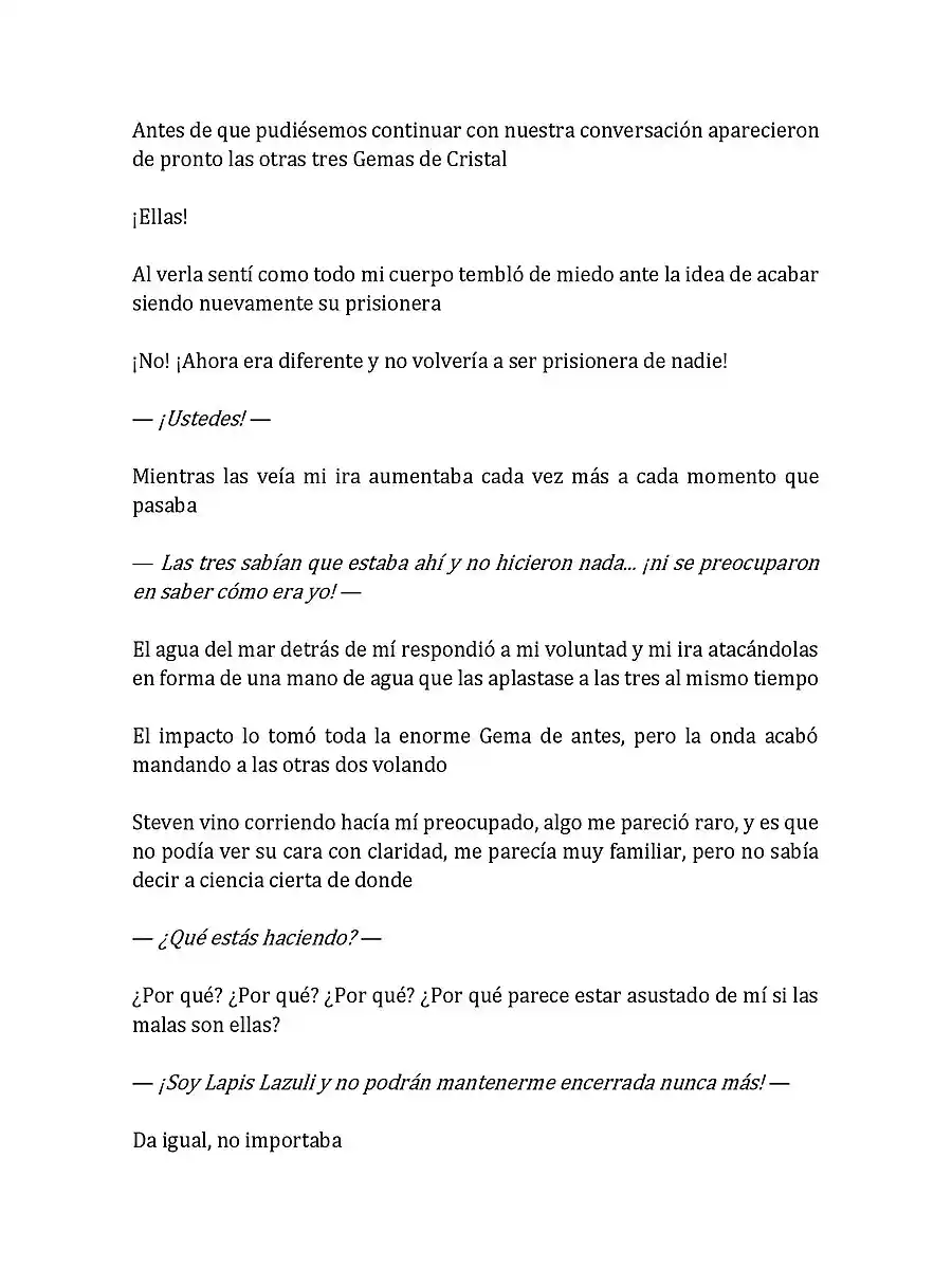 Steven Universe: Un Nuevo Comienzo (Novela) - Capítulo 18 - Página 8 - LectorTMOo