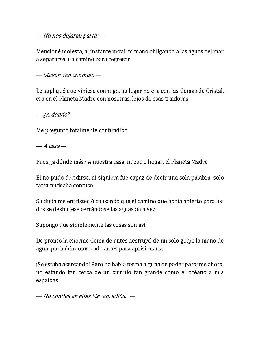 Steven Universe: Un Nuevo Comienzo (Novela) - Capítulo 18 - Página 9 - LectorTMOo