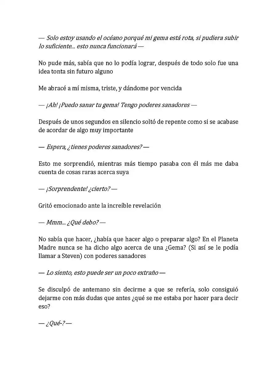 Steven Universe: Un Nuevo Comienzo (Novela) - Capítulo 18 - Página 12 - LectorTMOo