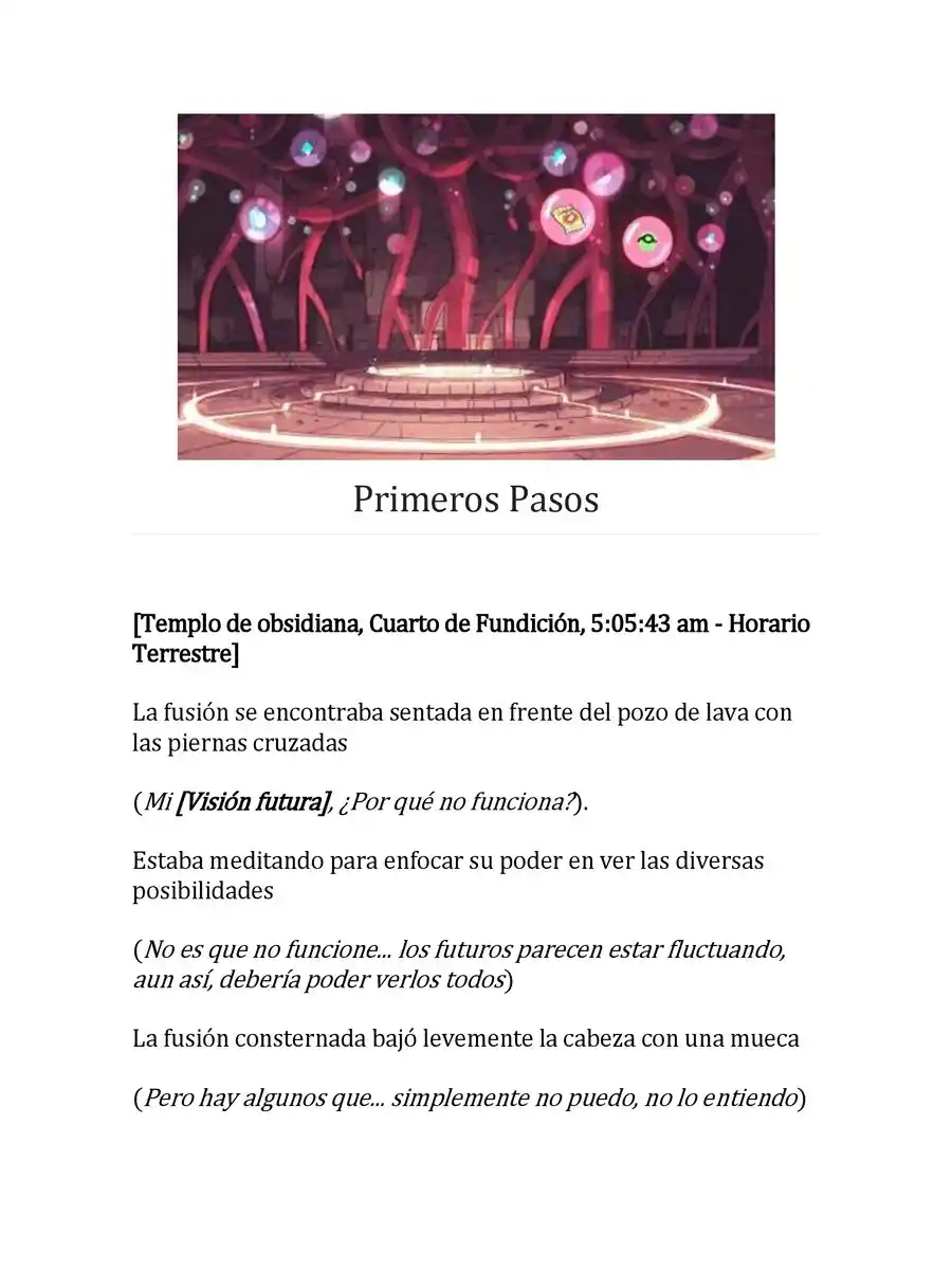 Steven Universe: Un Nuevo Comienzo (Novela) - Capítulo 2 - Página 1 - LectorTMOo