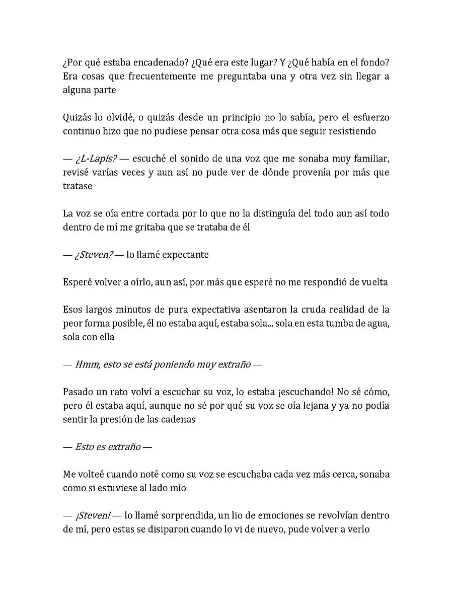 Steven Universe: Un Nuevo Comienzo (Novela) - Capítulo 20 - Página 5 - LectorTMOo