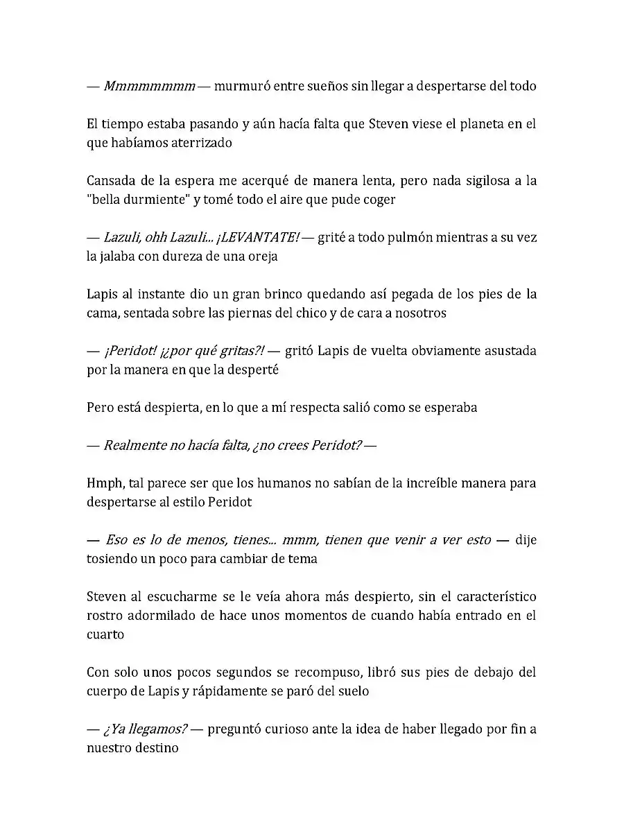 Steven Universe: Un Nuevo Comienzo (Novela) - Capítulo 21 - Página 5 - LectorTMOo